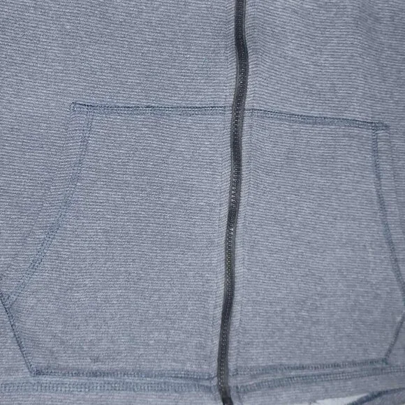 Men's Classic Hurley Large Hoodie with Drawstrings and Zipper Inside Fleece - Picture 6 of 7